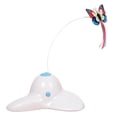 thumbnail image 1 of Juguete interactivo para gatos, mariposa giratoria automática eléctrica, juguete divertido para interiores con mariposas, 1 of 5