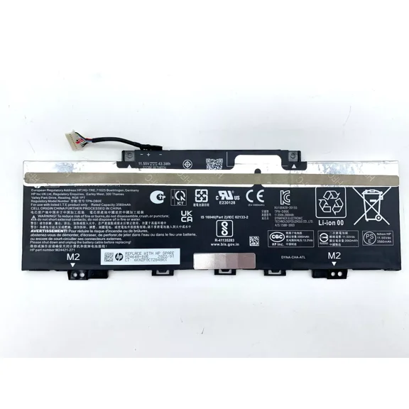 GENUINE HP PAVILION 13-BE 13Z-BE 11.55V 3560MAH 43.3WH LIPO BATTERY M24648-005