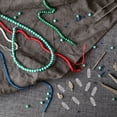 thumbnail image 4 of 50pcs Fermoirs à Vis Baril Embouts de Bijoux Trou Tube Fixation Embouts de Cordon, 4 of 6