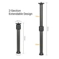 thumbnail image 3 of Extensor de trípode Andoer ER222C Tubo de 22 mm de diámetro Extensor de trípode de fibra de carbono Tubo de extensión de columna central de 2 secciones Compatible con Zhiyun FeiyuTech hohem Gimbals de Andoer Extensor de trípode, 3 of 7