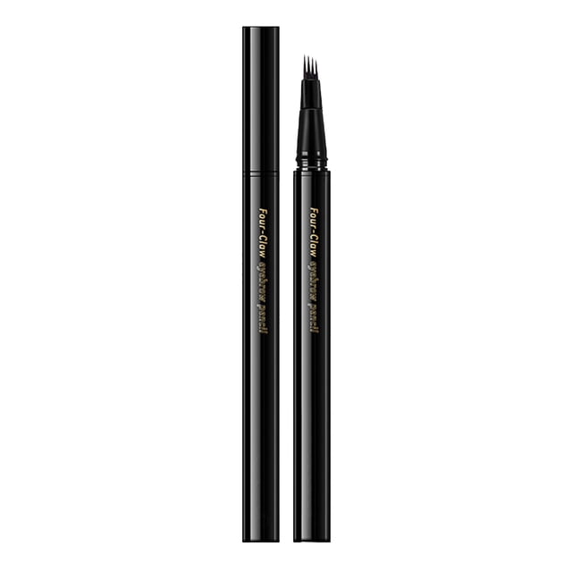 Microblading Eyebrow Pencil Waterproof 4 Fork Tips Long Lasting Natural Look