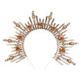 thumbnail image 1 of Diadema de diosa del sol, diadema vintage de VirginMary, disfraz de fiesta de Halloween, tocados para mujer, accesorios para el cabello, diademas de flores para mujeres y niñas, 1 of 5