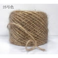 thumbnail image 1 of Nvzi Hilo de lana suave y brillante de 200 g, variedad variada para manualidades, mezcla súper suave y esponjosa para tejer y hacer crochet, color tostado claro, 1 of 3