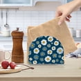 thumbnail image 2 of Yayeee Napkin Holder for Table Set of 2 Kitchen Paper Tissue Organization, Green Daisy Pattern, 2 of 8