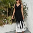 thumbnail image 6 of Cool Piano Keyboard Sleeveless Dress Summer Women Clothes Dress for Pregnant Women Dresses, 6 of 9