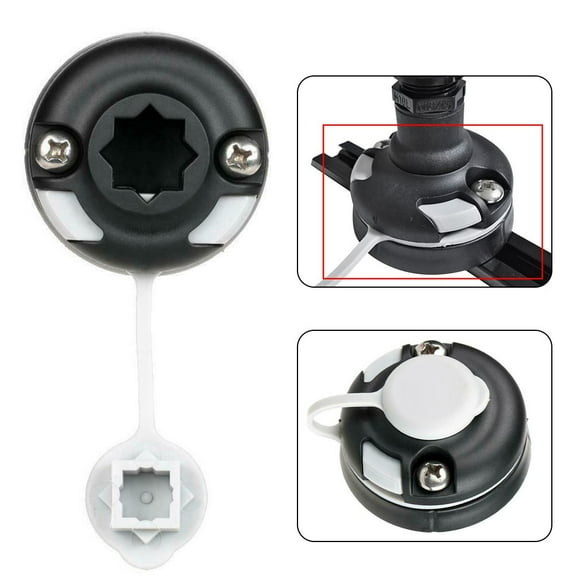 Kayak Flag Base Rail Mount Replacement for Marine Yacht Fising Boat Canoe