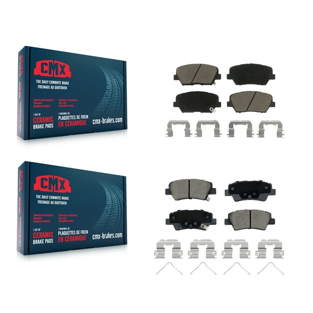 CMX Front Rear Ceramic Brake Pads Kit for Car 2019-2022 Hyundai Nexo KCX-100579