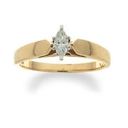 1/5 Carat Marquise Diamond Solitaire