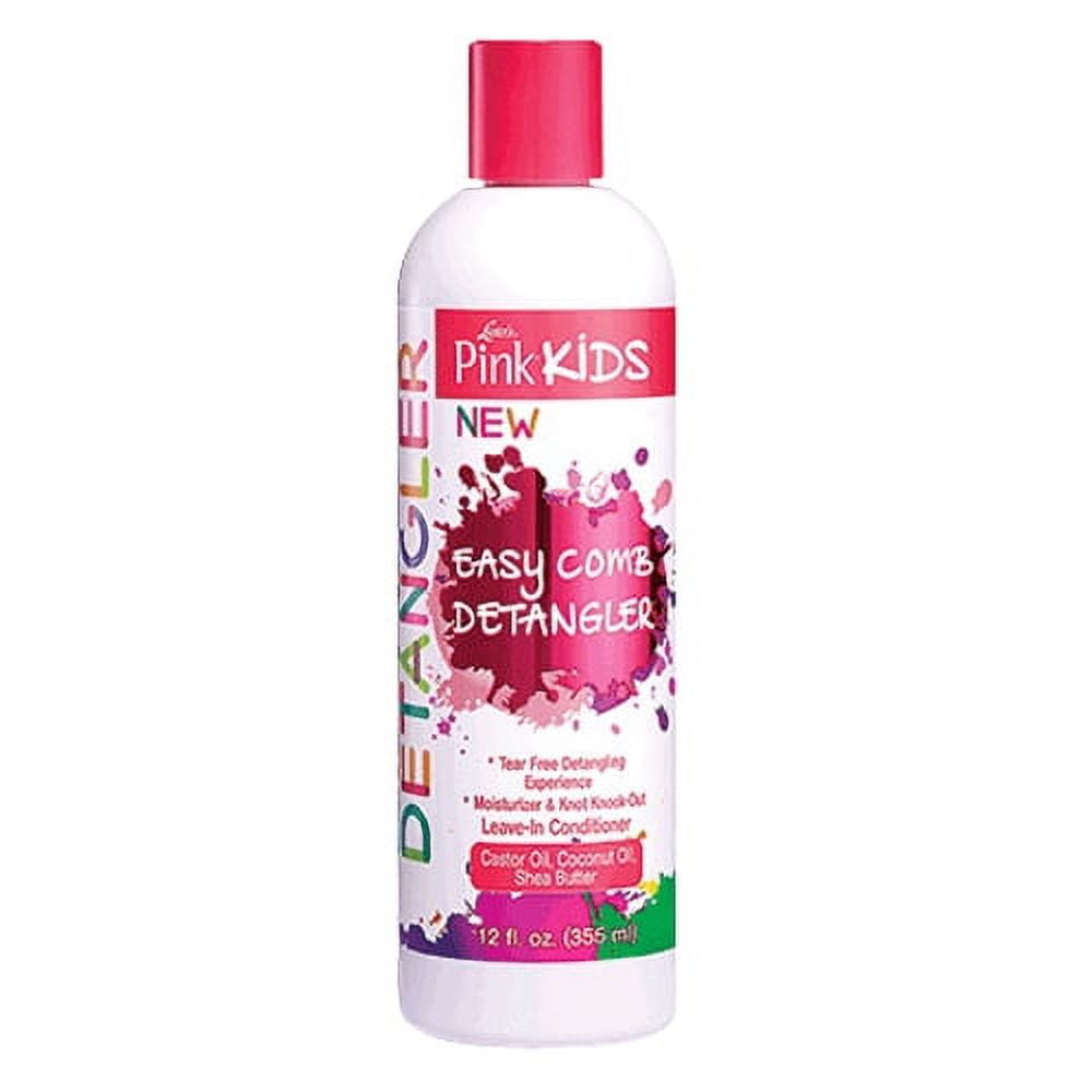 Lusters Pink Kids Easy Comb Detangler For Curliest Hair Types, 12 Oz, 2 Pack