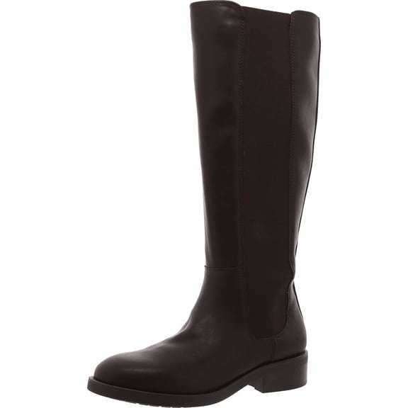 Madden Girl Womens Julip Tall Faux Leather Knee-High Boots