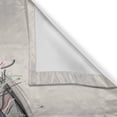 thumbnail image 3 of Ambesonne Eye Kitchen Curtains, Futuristic Mechanic Sight, 55"x39", Beige Navy Blue, 3 of 3