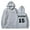 Gray, variant on Kpop New Jeans Merch Hoodie NewJeans Haerin 15 Long Sleeve Streetwear Men Women Hooded Sweatshirt