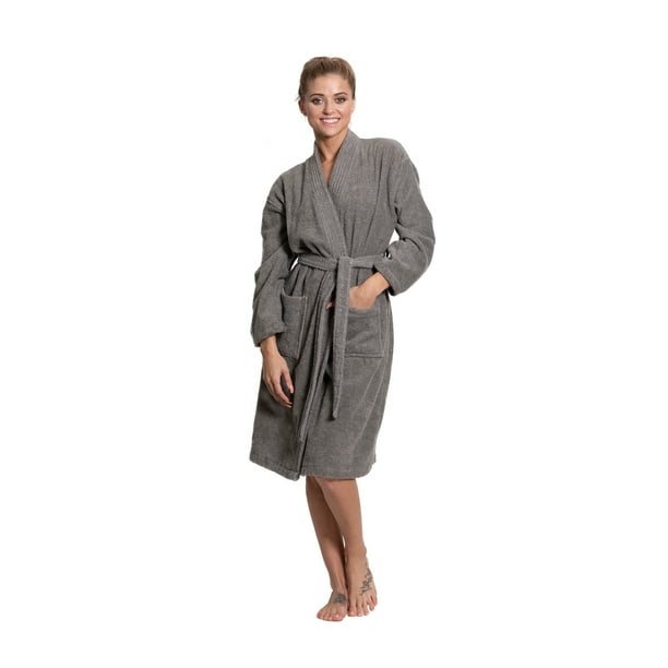 Turkuoise Women Terry Cloth Robe 100 Premium Turkish Cotton Terry