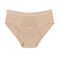 thumbnail image 1 of B91xZ Culottes en Dentelle Sexy pour Femmes Confort Extensible, Beige 3TG, 1 of 3