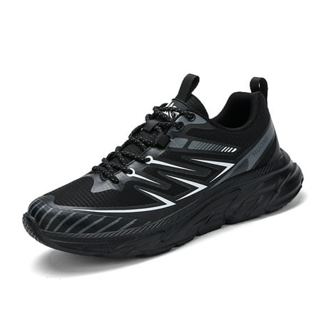 

HAOSHIDUO Sneaker for Men Lightweight Anti-Slip Mesh Running Shoes Comfortable Breathable Soft Walking Shoes