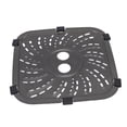 thumbnail image 1 of Compatible with 6QT 8QT Air Fryers, Wide Compatibility Stainless Steel Fryer Tray, Even Heating Grill Plate Replacement for Steak Vegetables Pizza, Suitable for Cooking, 1 of 7
