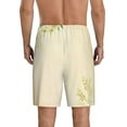 thumbnail image 3 of Bixox Men's Flower printed lightweight casual shorts, soft sleep shorts with pockets., 3 of 7