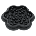 thumbnail image 1 of Tazón de comida lenta para perros, plato de alimentación de comida lenta para mascotas, 1 of 4