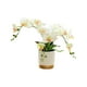 thumbnail image 2 of Flor artificial Macarena orquídeas decoración realista blanco, 2 of 8