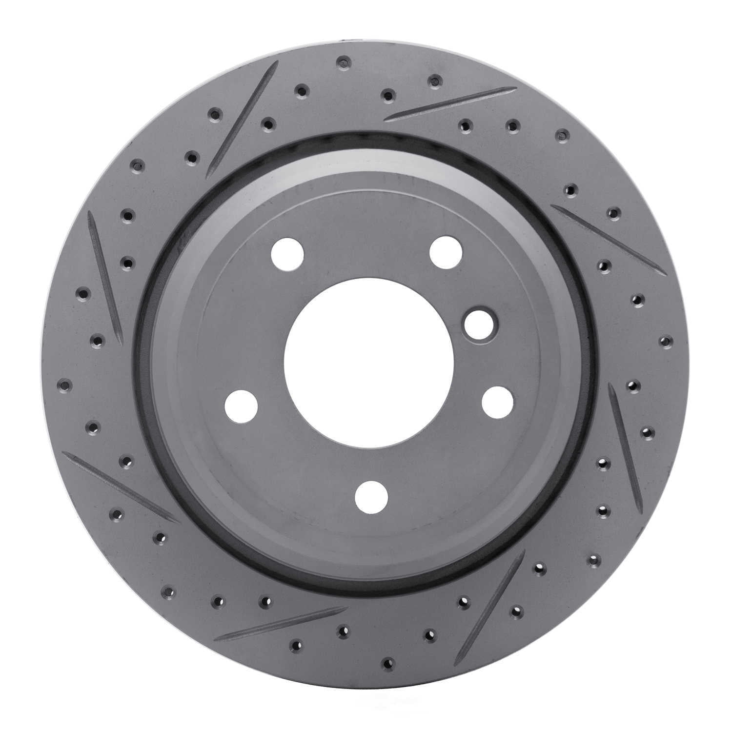 Dynamic Friction Company 830-31044L DFC Geoperformance Rotor - Drilled and Slotted