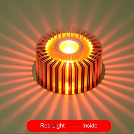 

Pinshui 3W Modern LED Wall Ceiling Light Sconce Warm Lighting Fixture Spiral LED Wall Lamp Light 360 Degrees New