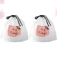 thumbnail image 3 of 2 Paquets de Débarbouillettes Jetables Épaissies Serviette pour le Visage Polyvalente Mouchoirs de Lavage Serviette Nettoyante pour le Visage Mouchoirs pour le Visage avec Sac à Cordon, 3 of 8