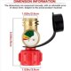 thumbnail image 2 of 4X Indicador de de Indicador de Tanque de Propano Detector de Fugas Medidor de Presión de Gas, Universal para Parrilla de Gas, Linterna, Calentador, 2 of 5