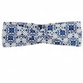 thumbnail image 1 of Moroccan Headband, Floral Inspired Classical Oriental Damask Repeating Simplistic Print, Elastic and Soft Women's Bandana for Sports and Everyday Use, Grey Red Coconut, by Ambesonne, 1 of 3