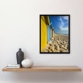 thumbnail image 4 of Artery8 Bournemouth Beach Huts Photo Summer England Living Room Art Print Framed Poster Wall Decor 12x16 inch, 4 of 5