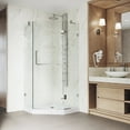 thumbnail image 5 of VIGO Piedmont 38 in. L x 38 in. W x 77 in. H Frameless Hinged Neo-angle Shower Enclosure Kit in Chrome with Clear Glass, 5 of 12