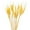 Golden Yellow, variant on AURORA TRADE 19.69” Artificial Dried Wheat Natural Fall Arrangement Bouquet (25 Count)
