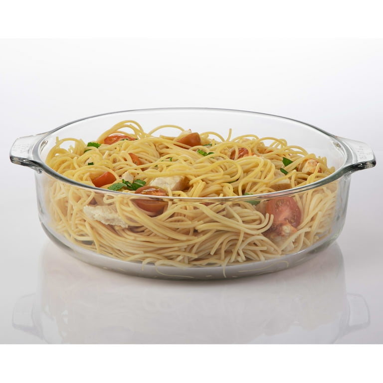 Libbey Baker s Basics Glass Casserole Dish with Cover 3 quart