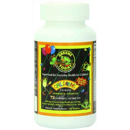 Green's Today Superfood for Everday Health for Children, Children's Formula , 60 CT