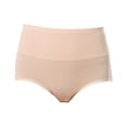 thumbnail image 2 of Gibobby Ropa Interior dama Pantalones de de menstruales de fibra menstrual, ropa interior fisiológica para Abdomen de cintura alta para mujer(Caqui， XL), 2 of 4