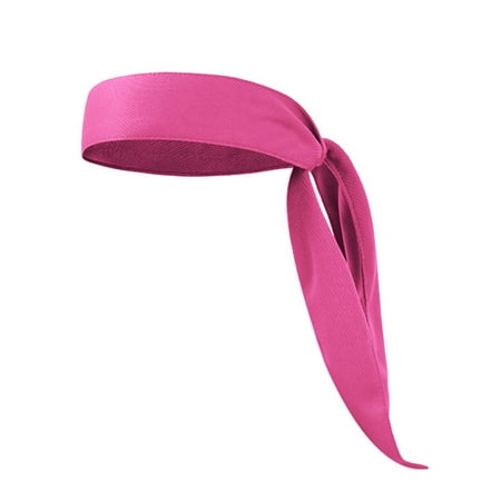 

1111Fourone Sports Antiperspirant Bandana Solid Headband Non-Slip Relieve Ear Pain Gentle Fit Endothermic Sport Scarf Lengthen Headcloth Fine Edging Hair Accessories