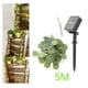 thumbnail image 3 of Guirnalda de luces solares de hiedra, luces colgantes impermeables para arco de boda 5m 50Led, 3 of 9