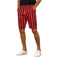 thumbnail image 5 of NOMADIC NOOK Stripes Shorts for Men's Regular Fit Summer Chino Shorts 2 Pack, 5 of 5