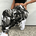 thumbnail image 2 of TOMVIGX Camo Cargo Pants for Women Casual Baggy Cargo Pant High Rise Jogger Pants Button Zipper Fly Y2k Streetwear Trousers with Pockets, 2 of 5