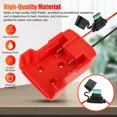 thumbnail image 2 of For Power Wheel Adapter For Milwaukee 18V Battery DIY Connector Dock w/Fuse Wire, 2 of 14