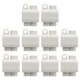thumbnail image 2 of Quick Connector Cable Terminal, Long Service Life 60A One In Two Out Quick Wiring Terminal  For 0.5-6mm² 0.5-6mm² For Switch, 2 of 8