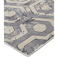 thumbnail image 5 of HomeRoots 511486 9 x 12 ft. Gray Taupe & Silver Abstract Rectangle Area Rug, 5 of 5