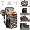 thumbnail image 5 of Travel Cooler Bag - Floral Pattern Camping Beer Cooler Backpack with Bottle Opener- Waterproof Insulated Picnic Backpacks - Cooler Bag for Beach, 5 of 6