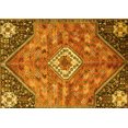 thumbnail image 1 of Ahgly Company Indoor Rectangle Persian Yellow Traditional Area Rugs, 2' x 4', 1 of 4