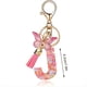 thumbnail image 4 of Colgante Tipo F para Mujer, con Letra Rosa, Cristal Epoxi, A, 4 of 5