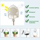 thumbnail image 5 of CHAO PCS Funda protectora contra el frío para plantas navideñas (niño), 90 cm x 110 cm, rollo de vela a prueba de frío, bolsa protectora anticongelante reutilizable para plantas para olivos y limonero, 5 of 5