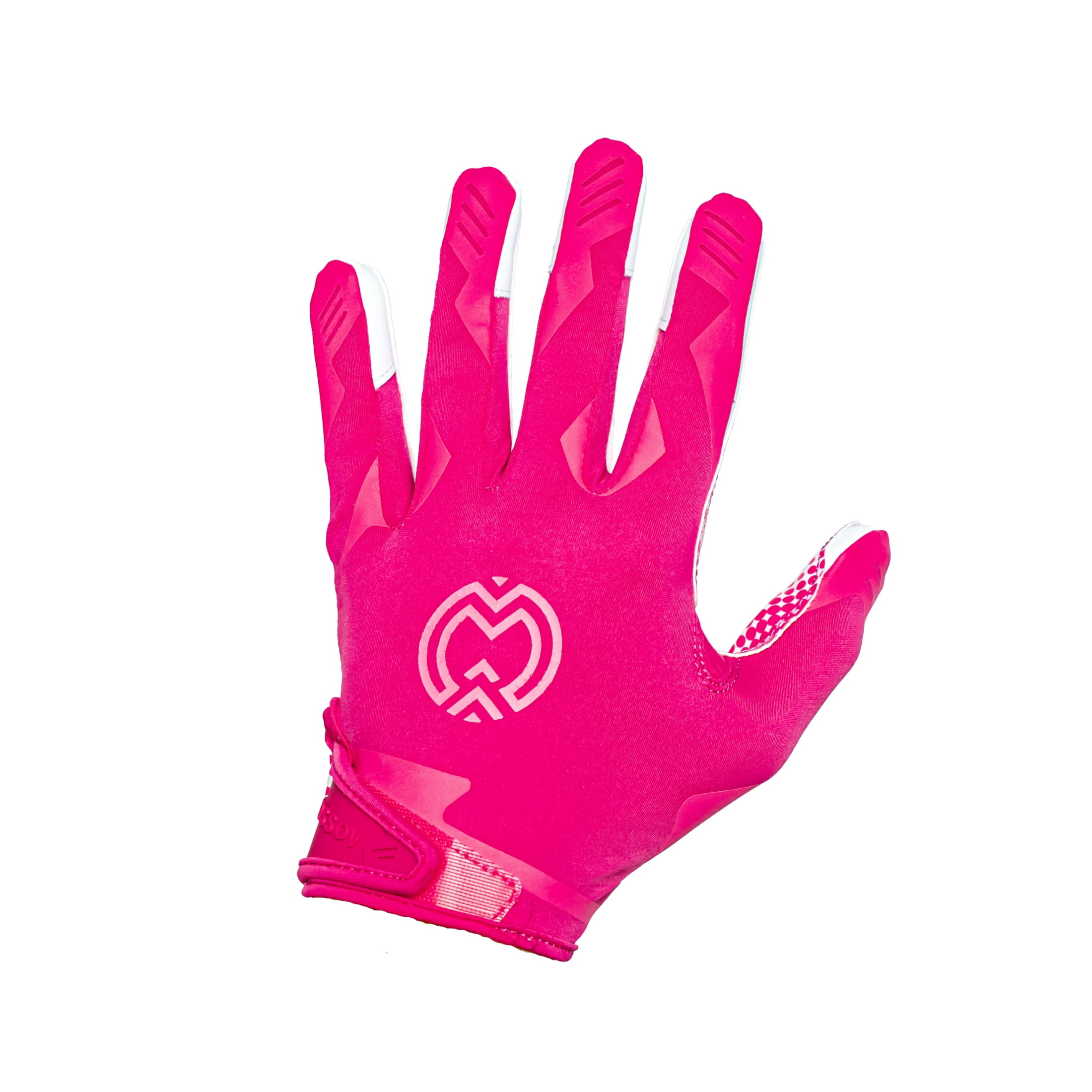 Massov VPRO3 Youth Football Glove, Child Receiver Glove, Pink, Small
