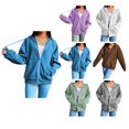 thumbnail image 2 of Sudadera Con Capucha Para Mujer Chaqueta Con Capucha Para Mujer Sudadera Con Capucha Para Mujer Sudadera Con Capucha De Color Puro Para Mujer Sudadera Con Capucha Para Mujer, 2 of 6