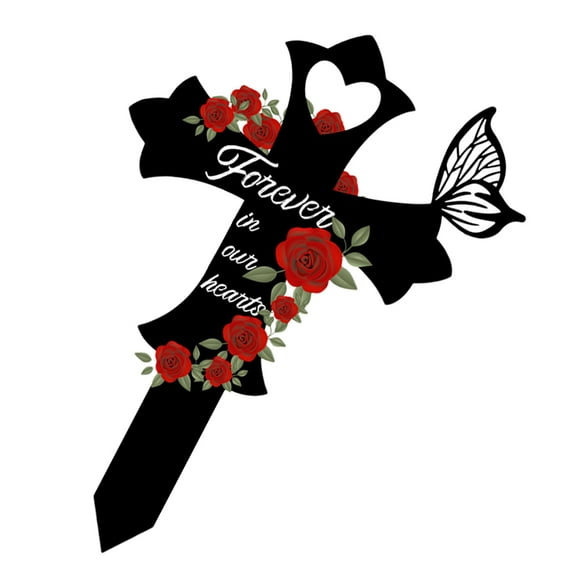 GOOHOCHY Grave Memorial Cemetery Decorative Piles Father 30.00X20.73X0.10CM