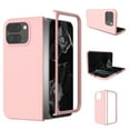 thumbnail image 2 of Google Pixel 9 Pro Fold Case with Hinge Protection, Liquid Silicone Protective Slim Cover Protective Body (PC) with Hinge Protector (TPU), Compatible with Google Pixel 9 Pro Fold,Pink, 2 of 5