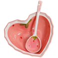 thumbnail image 1 of Strawberry Serving Bowl Set, Decorative Food Bowl, Multifunctional Spoon, 15x14.5x5.5cm, Multi-Use, 1 of 1